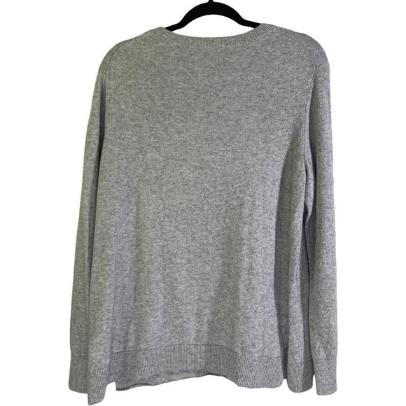 BANANA REPUBLIC Crew Neck Knit‎ Embroidered Merci Cozy Soft Lightweight Sweater - Picture 12 of 16